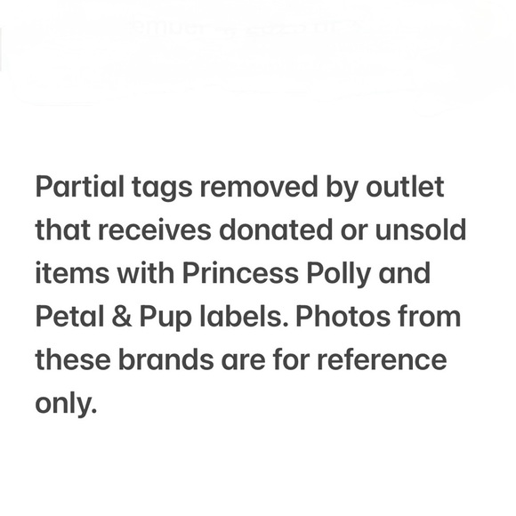 NWOT Princess Polly Ramos Low Rise‎ Denim Wide Leg Jeans - Picture 9 of 9